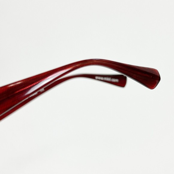 Alain Mikli A0491 16 Eyeglasses Frame Red 52-17-135 Half Rim with Case main image 6